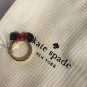 Kate Spade Minnie Mouse ring